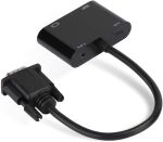Hdtv Adapter Vga To Hdmi+vga Adapter With Audio