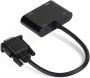 Hdtv Adapter Vga To Hdmi+vga Adapter With Audio