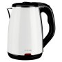 Goldair White Stainless Steel Deluxe Cool Touch Kettle 1.7L