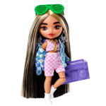 Barbie Extra Minis Doll Assortment In Fashion & Accessories With Doll Stand