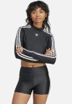 Adidas Original 3 S Cropped Ls - Black