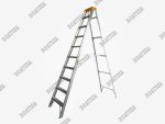2.8M Aluminium A-frame Ladder
