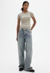 Ribbed T-Shirt - Light Khaki Green