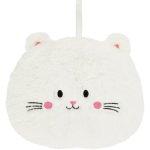 Clicks Microwavable Bean Bag White Cat