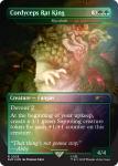 Cordyceps Rat King - Mycoloth Rainbow Foil Secret Lair Drop Series - Damaged Foil