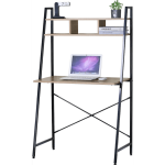 Everfurn Vesa Office Desk Oak & Black