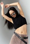 Cropped Top - Black