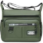 GREE N Men& 39 S Multi-layer Crossbody Bag Large Capacity Waterproof Shoulder Bag