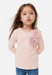 Appliqu D Jersey Top - Powder Pink Tulle