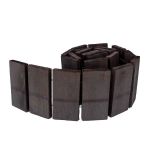 Square Log Roll 1800 X 150 X 12MM Black