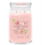 Yankee Candle Signature Collection Large Fresh Cut Roses - New Jar Design 2 Wicks Retail Box No Warranty