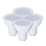 5W GU10 Rechargeable & Dimmable Globe 600MAH Cool White 4 Pack