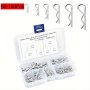 60/100PCS Cotter Pins Spring Connectors 2MM R-clips Splint Assortment Galvanised Spring Pins Safety Pins Set