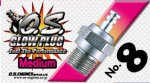 O.s. Engines Glow Plug NO.8 Short Body Std Medium
