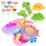 Penitue Diy Fabric Flower Bouquet Craft Kit For Kids Make Colorful Fabric Flower Bouquets Arts & Crafts Toy Accessories Set With