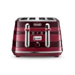 Delonghi Avvolta Class Toaster Red