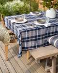 The Caribbean Check Tablecloth