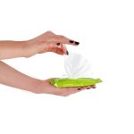 Go-bac Sanitizing Wet Wipes - Solid White