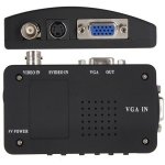 Bnc + S-video To Vga Converter
