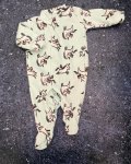 Woolworths Mint Green Fleece Unicorn Onesie Newborn