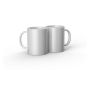Ceramic Mug Blank 15 Oz 2 Pack White