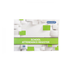 School Attendance Registers A4L 12 Leaves Pack Of 20