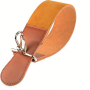 Genuine Leather Strop Straight Razor Strop Barber Razor Sharpening Belt