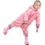 Kids Pink Rabbit Raincoat - L
