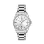 Premium Silver Dial 3 Hands Watch