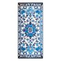 Decor 2D Flat Adhesive Trash Can Decorative Floral Design Sticker - 70CM