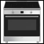 Smeg 90CM Cooker Induction Hob Stainless Steel