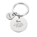 Kayleigh Personalized Keyring Stainless Steel Ready In 3 Days
