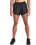 Women's Ua Fly-by 2.0 Shorts - Black Full Heather XS