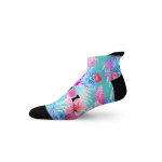 Iloveboobies Pastel Tropical Tab Socks - Small