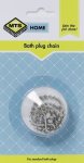 Home Plug Bath Pvc White & Chain