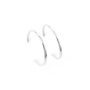 Large Hoop Earrings In Silver