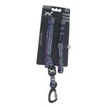 Small Pet Lead & Collar Set - Assorted Colours & Designs - Green & Beige Spots