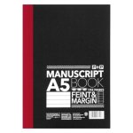 Pnp A5 192 Page Feint & Margin Manuscript Book