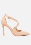 LOLA10 Shimmer Satin Court - Champagne