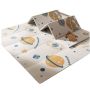 Foldable Xpe Baby Play Mat 150X200CM 1CM - Space & Galaxy Print
