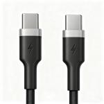 Biond Type-c To Type-c Nylon Cable 60W 1 Metre – Black