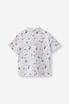 BOYS Seersucker Shirt - 10 White