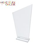 Trapezium Trophy – 230MM X 130MM With 5MM Base 3MM Clear Acrylic