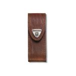 Victorinox Swiss Army Victorinox Brown Leather Belt Pouch With Hook And Loop Fastener