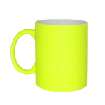 Neon Mugs Fluorescent 4 Colours - Yellow