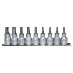 - 9 Piece 1 2INCH Drive Torx Bit Socket Set - M1213TX
