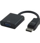 Display Port Male To Vga Female - Black