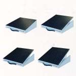 Ergo Adjustable Footrest & Exercise Slant Board - White