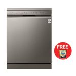 Finish LG Quadwash Steam Dishwasher Stainless