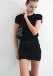 Tailored MINI Skirt - Black